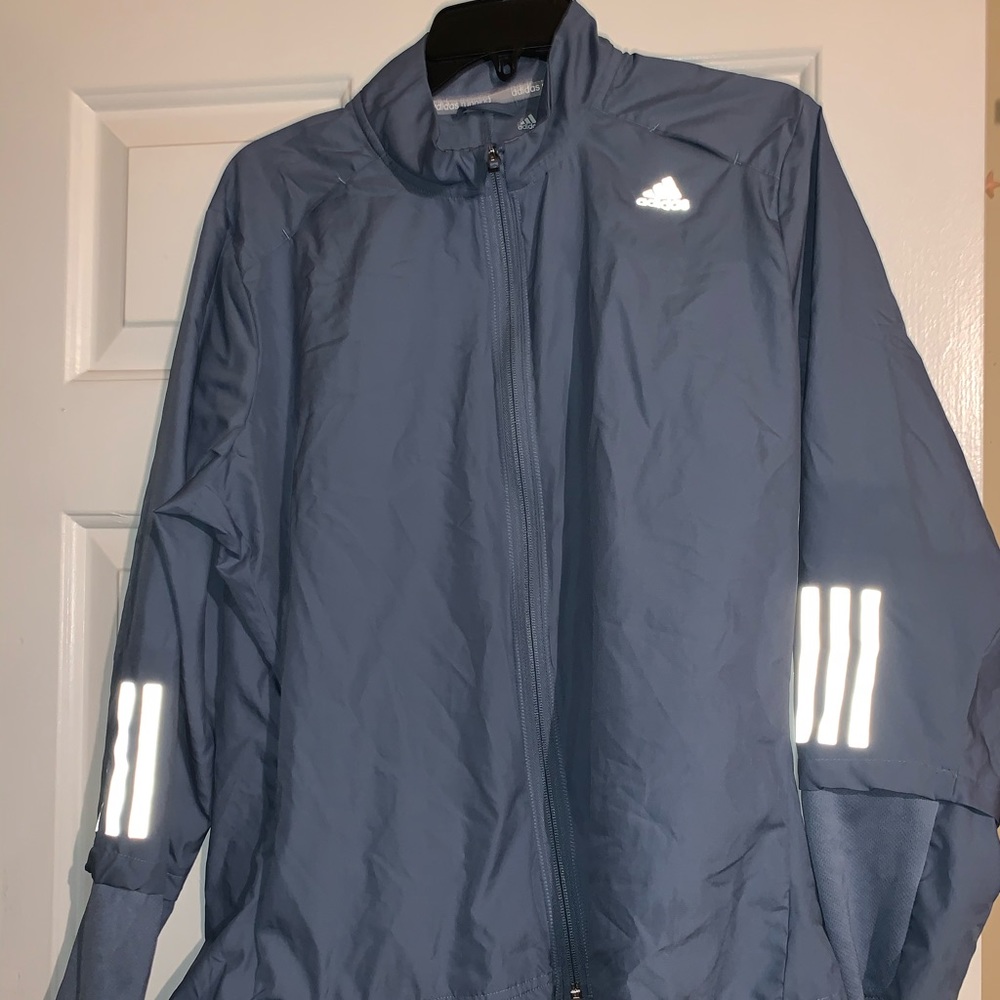 Adidas reflective mesh jacket